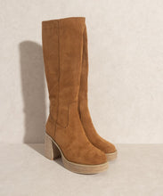 Load image into Gallery viewer, Juniper Platform Knee-High Boots