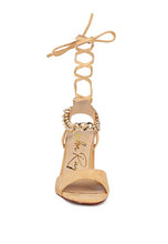 Load image into Gallery viewer, GONE GURL Blocked Heel Sandal