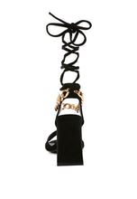 Load image into Gallery viewer, GONE GURL Blocked Heel Sandal