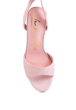 Load image into Gallery viewer, GONE GURL Blocked Heel Sandal