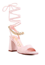 Load image into Gallery viewer, GONE GURL Blocked Heel Sandal