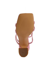 Load image into Gallery viewer, FACE ME STUDDED SANDALS