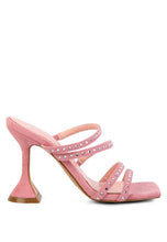 Load image into Gallery viewer, FACE ME STUDDED SANDALS