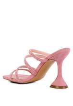 Load image into Gallery viewer, FACE ME STUDDED SANDALS