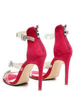 Load image into Gallery viewer, INES Bling Heel Sandal