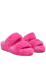 Load image into Gallery viewer, SMOOTHIE FUR SLIP-ON FLATS