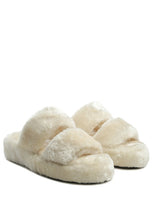 Load image into Gallery viewer, SMOOTHIE FUR SLIP-ON FLATS