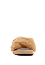 Load image into Gallery viewer, HOMEY FUR SLIP-ON FLATS
