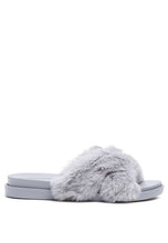 Load image into Gallery viewer, HOMEY FUR SLIP-ON FLATS