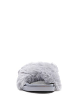 Load image into Gallery viewer, HOMEY FUR SLIP-ON FLATS