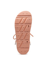 Load image into Gallery viewer, VOOPRET TIE-UP FLAT SANDALS