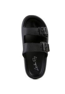 LOMA HOVERCRAFT BUCKLED SLIDES
