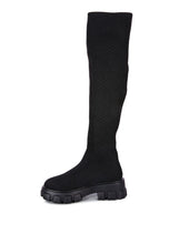 Load image into Gallery viewer, LORO Stretch Knit Knee High Boots