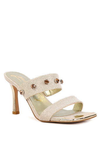 EDM Queen Diamante Sandals