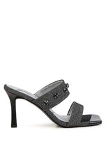 Load image into Gallery viewer, EDM Queen Diamante Sandals