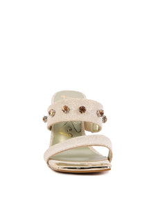 EDM Queen Diamante Sandals