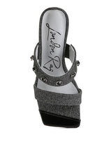 Load image into Gallery viewer, EDM Queen Diamante Sandals