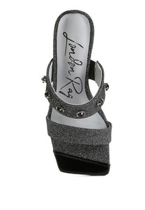 EDM Queen Diamante Sandals