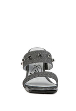 Load image into Gallery viewer, EDM Queen Diamante Sandals
