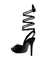 Load image into Gallery viewer, Big Treat Rhinestone Lace Up Sandals