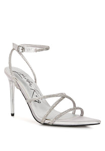 Dare Me Rhinestone Sandals