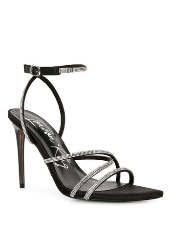 Dare Me Rhinestone Sandals