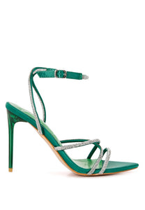 Dare Me Rhinestone Sandals