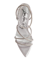 Load image into Gallery viewer, Dare Me Rhinestone Sandals