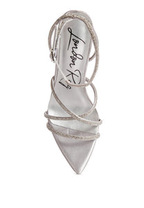 Dare Me Rhinestone Sandals