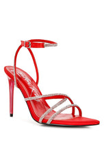 Load image into Gallery viewer, Dare Me Rhinestone Sandals