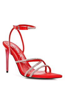 Dare Me Rhinestone Sandals