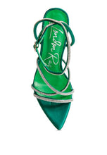 Load image into Gallery viewer, Dare Me Rhinestone Sandals