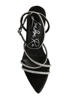 Load image into Gallery viewer, Dare Me Rhinestone Sandals