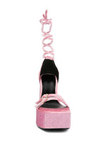 Load image into Gallery viewer, FIRECROWN  Lace Up Sandals