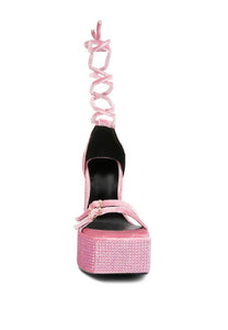 FIRECROWN  Lace Up Sandals