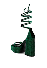 Load image into Gallery viewer, FIRECROWN  Lace Up Sandals