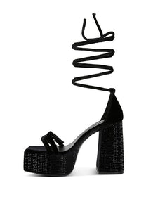 FIRECROWN  Lace Up Sandals
