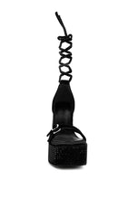 Load image into Gallery viewer, FIRECROWN  Lace Up Sandals