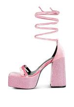 Load image into Gallery viewer, FIRECROWN  Lace Up Sandals
