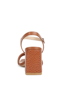 Edyta Block Heel Sandal
