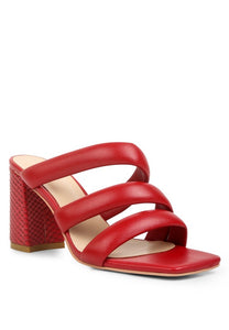 Kywe Textured Strap Sandals