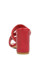 Load image into Gallery viewer, Kywe Textured Strap Sandals