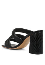 Load image into Gallery viewer, Kywe Textured Strap Sandals