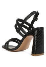 Load image into Gallery viewer, AVIANNA Block Heel Sandal