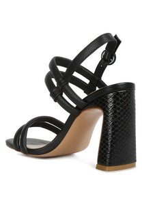 AVIANNA Block Heel Sandal