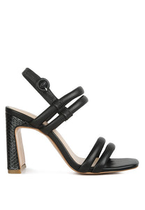 AVIANNA Block Heel Sandal