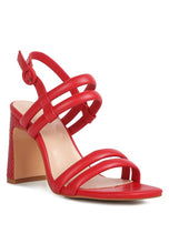 Load image into Gallery viewer, AVIANNA Block Heel Sandal