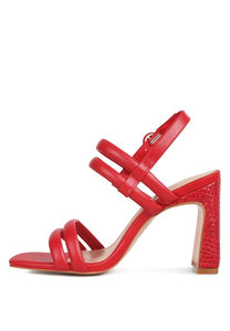 AVIANNA Block Heel Sandal