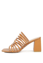 Load image into Gallery viewer, Fairleigh Strappy Slip On Sandals