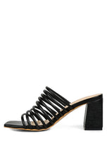 Load image into Gallery viewer, Fairleigh Strappy Slip On Sandals